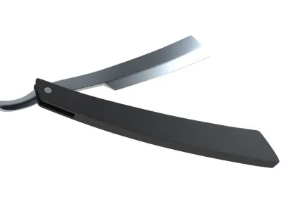 Straight Razor  3D model