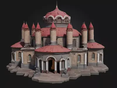 Ancient Cathedral 3D model