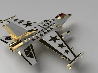 Luxury Jet 3D model