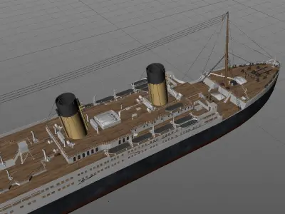 RMS Titanic 3D model