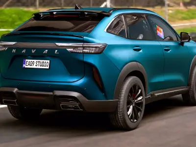 Haval H6 GT 2026  3D model
