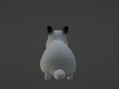 Rabbit Low-poly 3D model purchase