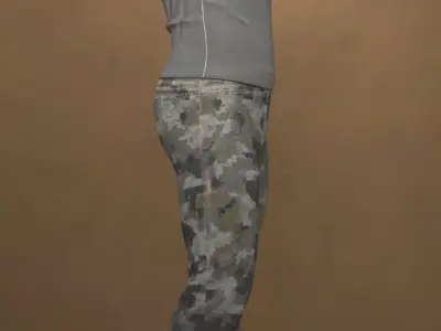 Outdoor Outfit for Genesis 9  3D model