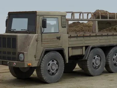 All Terrain Truck Concept 3D model