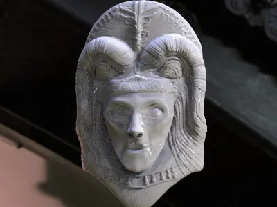 Athena Shield 3D model