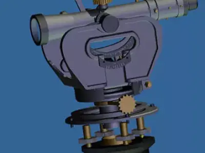 Survey Equipment 3D model