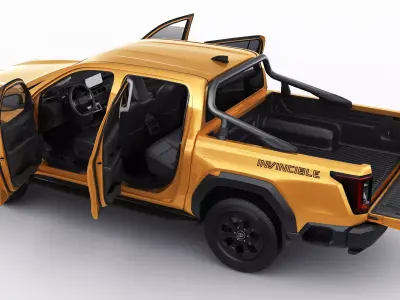 Toyota Hilux 2026 Rogue and Invincible 3D model