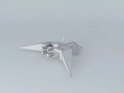 shark jet Free 3D model