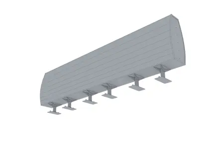  Airport signs and lights PBR set 