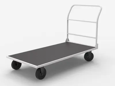 HANDCART 02-WHITE 3D model