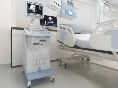 ICU 3D MODEL 3D model