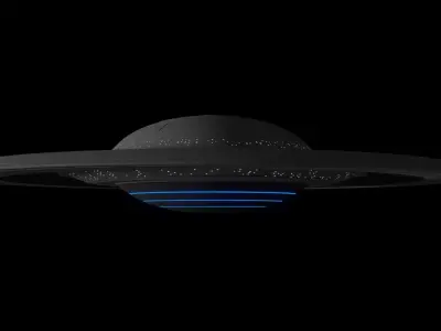 Saucer Concept 8 Free 3D model