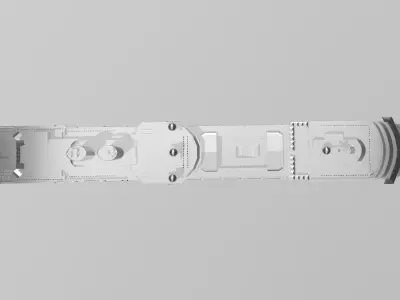 MS Nieuw Amsterdam Holland America Line cruise ship 3D print model
