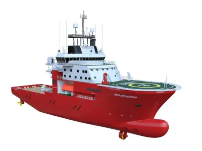 MERMAID ENDURER BOAT 3D model