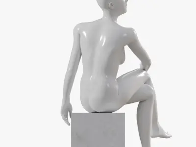  Female mannequin pose 8 PBR 