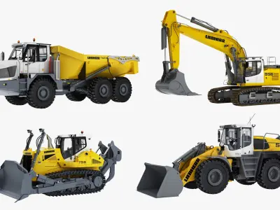  Liebherr Construction Machines Collection 