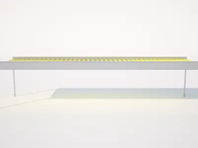 Conveyor belt 3D model 5