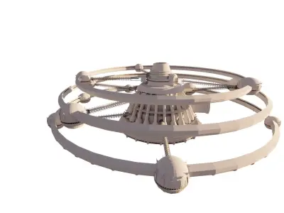 Spaceship-spacecraft-Ultra19 3D model