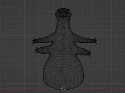 Reptile Monster Free 3D model