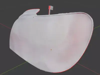 Subaru Tail Light Lamp Combination 84201FE020 3D SCAN 3D model