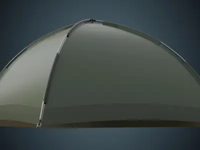Tent 1 Basic 3D model