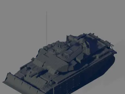 Centurion Mk 5 AVRE 3D model
