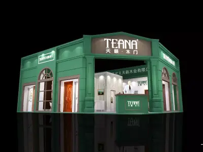 Exhibition - Area - 9X11-3DMAX2012-05 3D model
