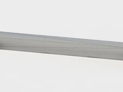 Pliers wrench Low-poly 3D model