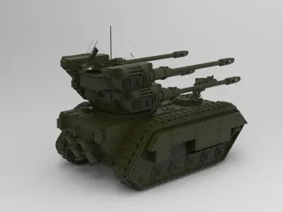 Hydra Flak Tank 3D model