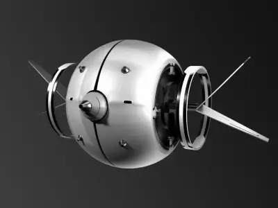 Futuristic Drone 3D model