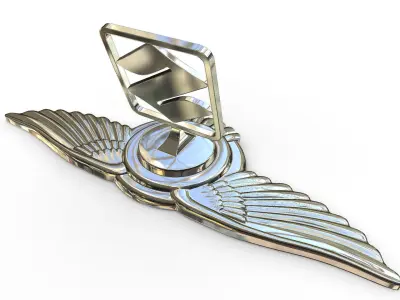 suzuki logo 3D model by 3dlogoman