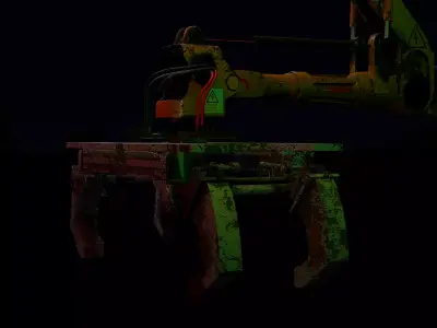 ROBOTIC ARM Free low-poly 3D model purchase