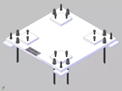 26385-ROBOT BASE ZX165U-H100 3D model