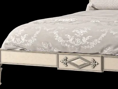 roberto giovannini bed art 1386 3D model