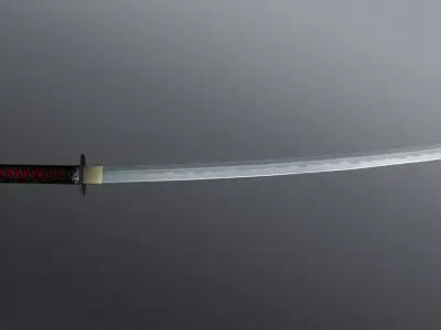 Hand-painted Swords Pack Low-poly 3D model