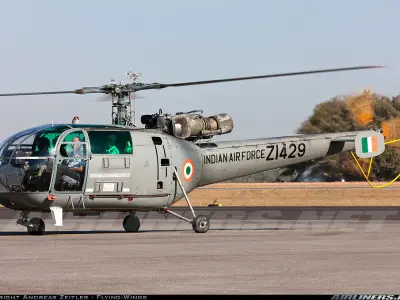 Alouette III Helicopter 3D print model