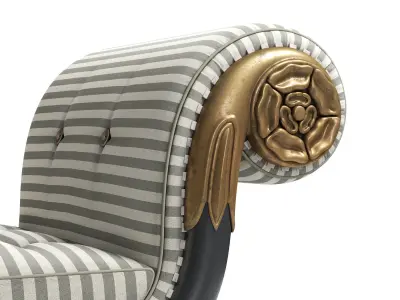 Regency Window Seat 3D model