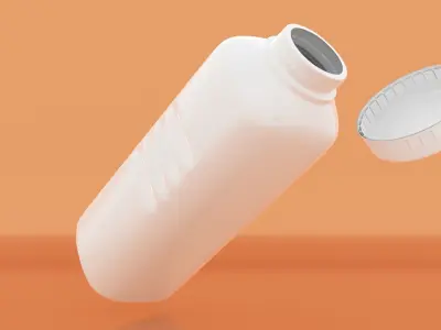 Baby powder Free 3D model