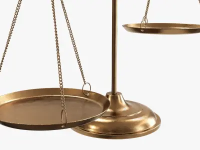 Scale balance  3D model