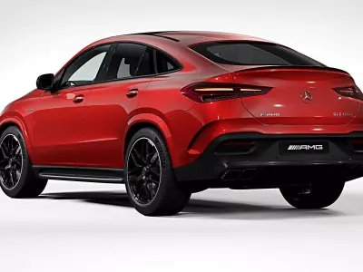 2024 Mercedes-Benz GLE 63 S AMG Coupe 3D model