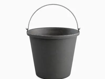 Industrial Bucket 03 Low-poly 3D model