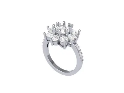 Wedding Ring  3D print model 329