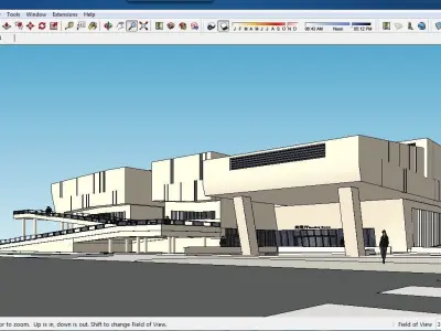 Sketchup Museum 116 3D model