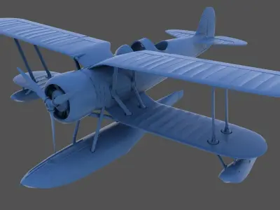 RO43 - Commercial license - 1-72 scale 3D print model