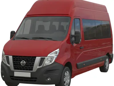 Nissan NV400 Passenger Minibus L3H3 3D model