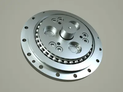 Star gear gearbox Free 3D print model