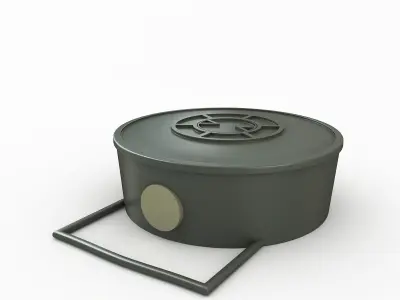 Land Mine 3D model purchase