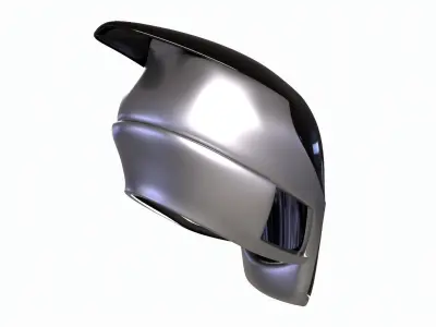 Sci-Fi Mask - Support Me by Order Low-poly 3D model