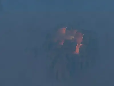 Mystical Village At Dusk 3D model buy