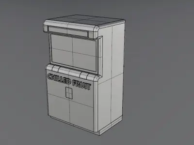 Retro Vending Machine 3D print model